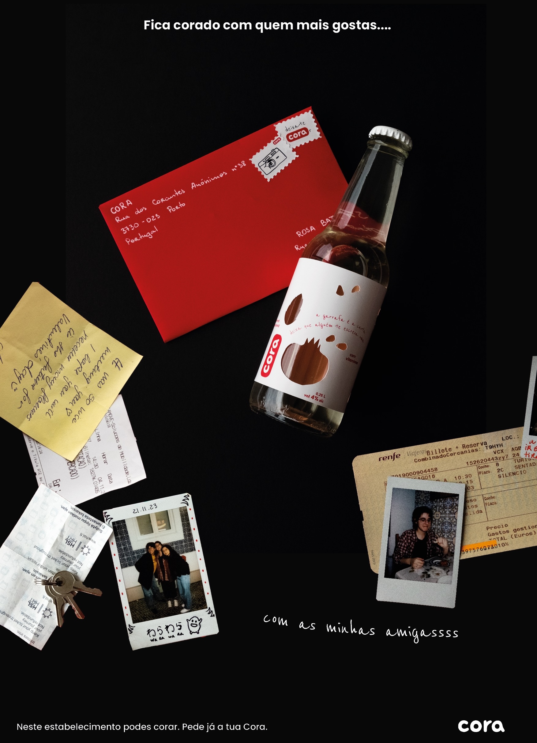 Pequeno cartaz para estabelecimentos